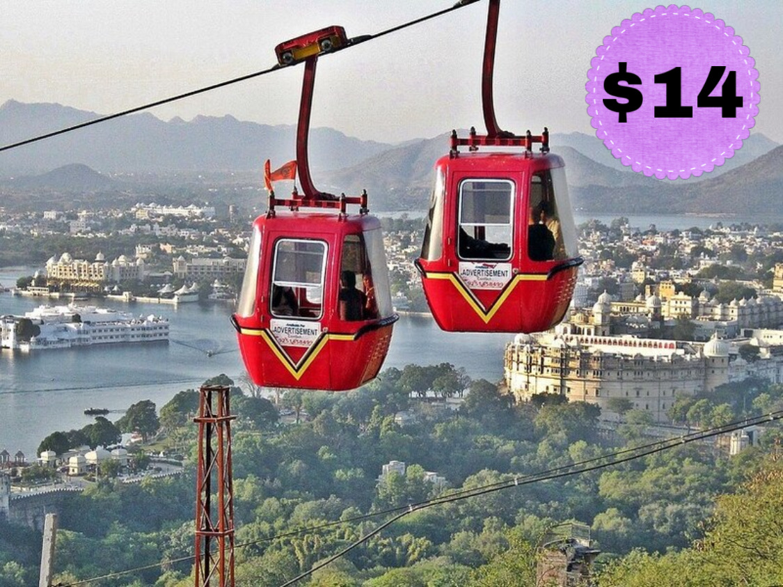 Cable Car Ride in Udaipur